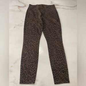 Pistola leopard print pants size 29